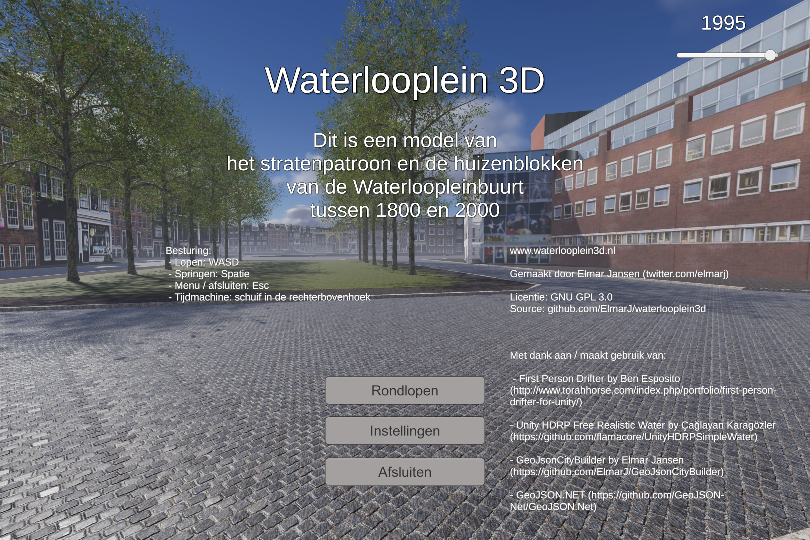 Screenshot Waterlooplein 1995
